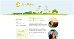 Desktop Screenshot of littledaisies.com